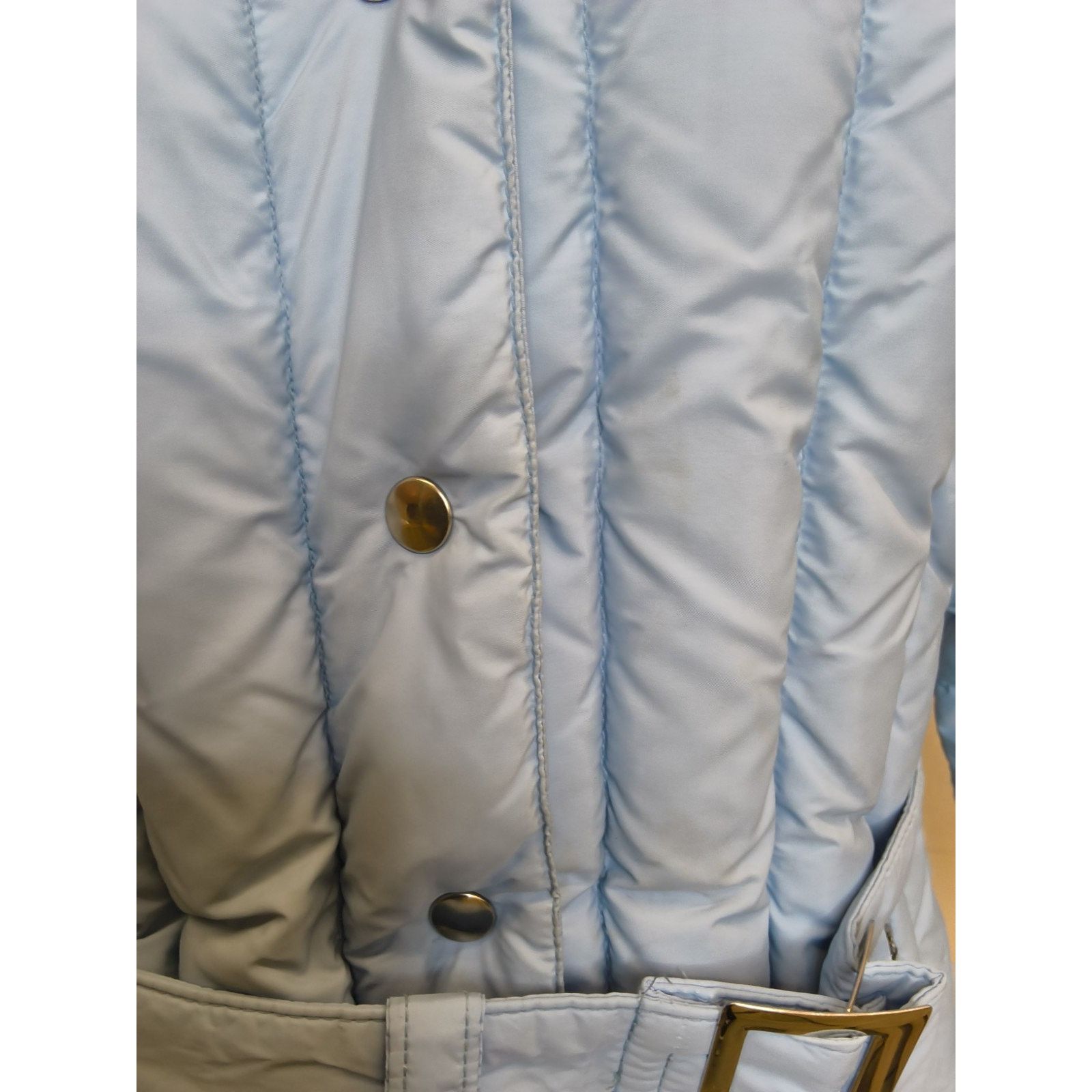 Other Sportscaster Down Blend Belted Ski Jacket Women's L Blue VTG Size L / US 10 / IT 46 - 7 Thumbnail