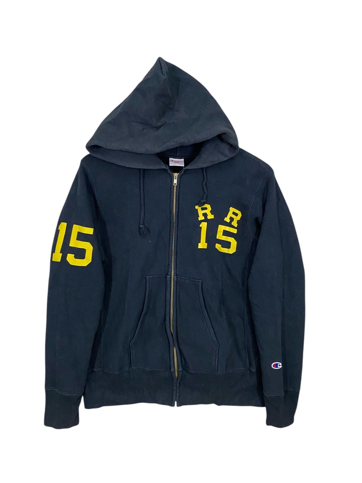 Champion × Vintage Vintage champion reverse weave warnup RR15 hoodie zipper Size US L / EU 52-54 / 3 - 1 Thumbnail