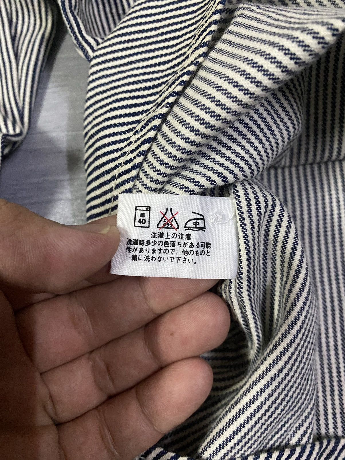 Blue Blue Japan Blue Blue Japan H.Ranch Market Striped Western Shirt Size US M / EU 48-50 / 2 - 11 Thumbnail