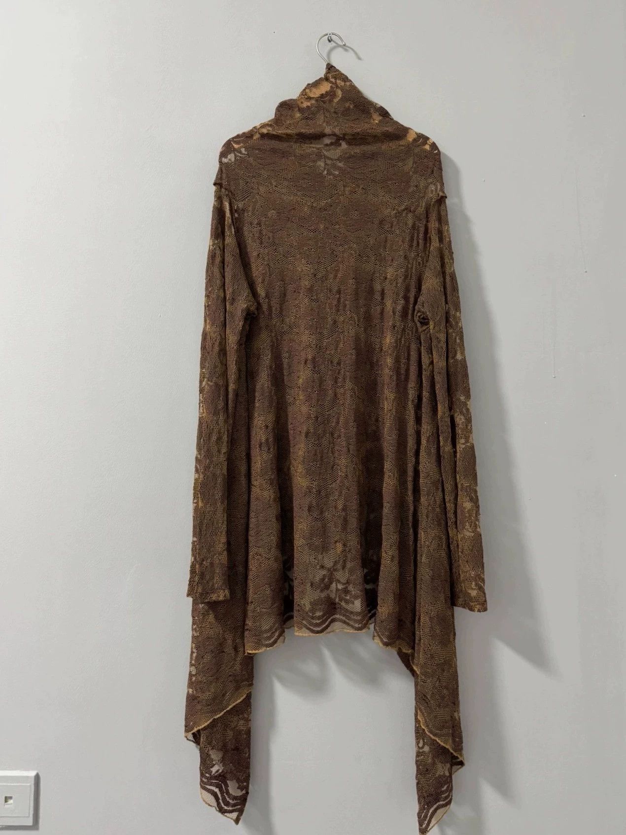 Dries Van Noten Dries Van Notan Rose Lace Cape Size US S / EU 44-46 / 1 - 2 Thumbnail