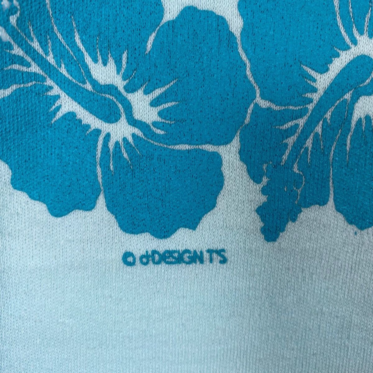Vintage Vintage 89's FUN TEES SPORTSWEAR Hawaii Hibiscus Graphic Size M / US 6-8 / IT 42-44 - 4 Thumbnail