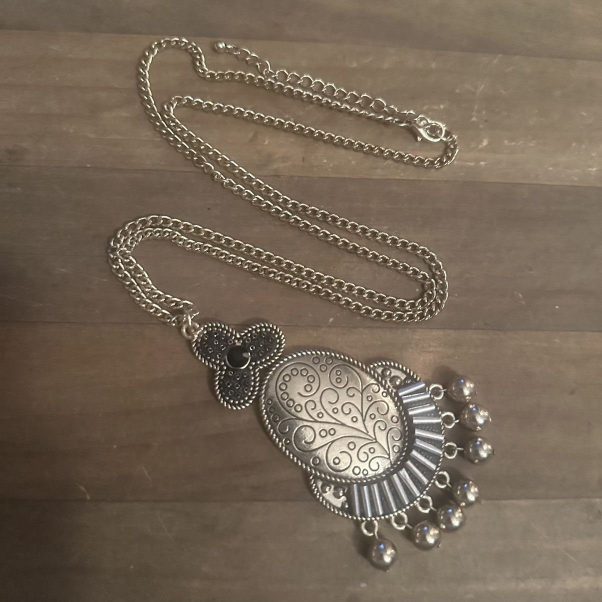Other Large intricate pendant necklace Size ONE SIZE - 2 Thumbnail