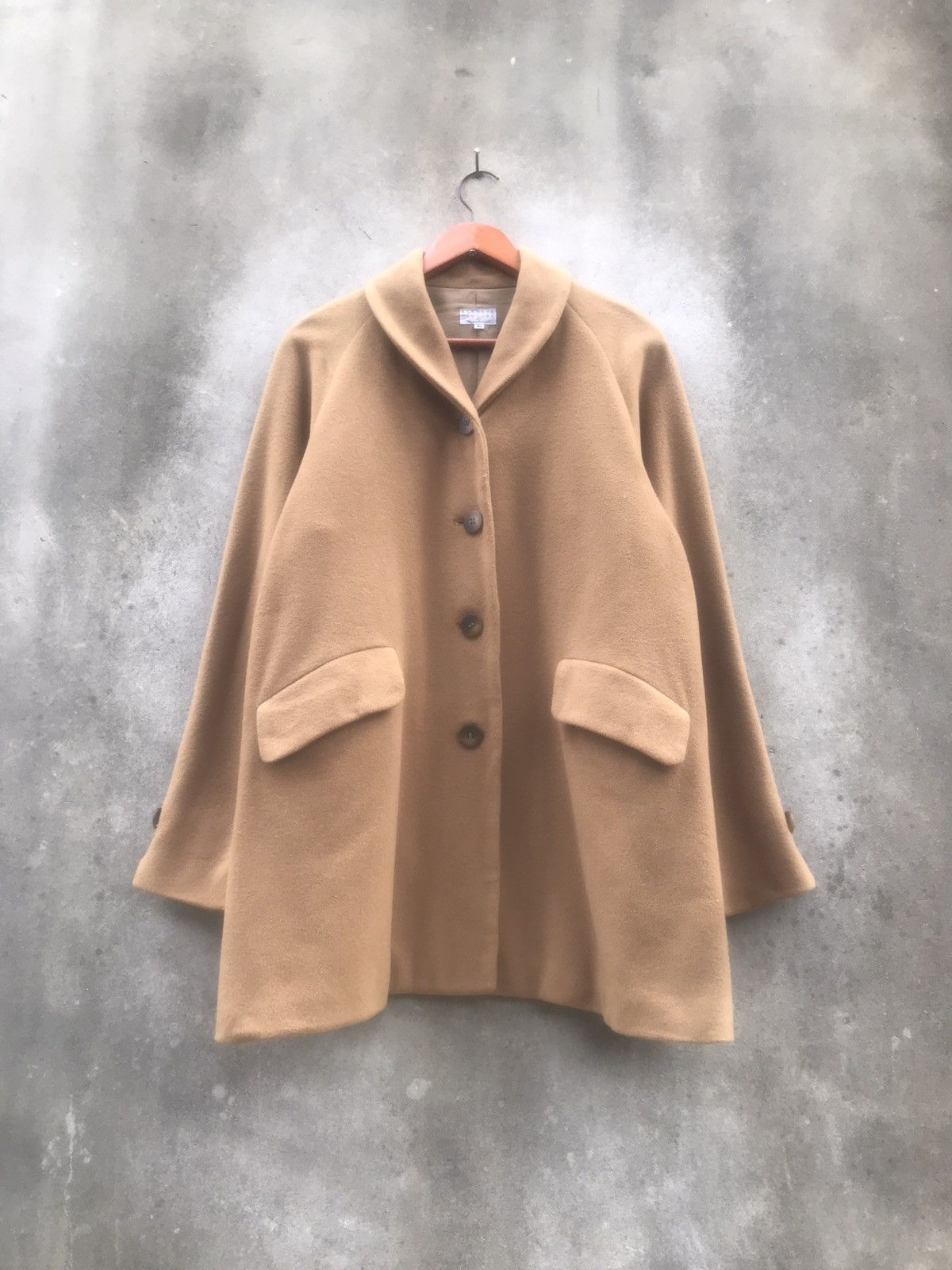 Barneys New York × Vintage Vintage Barneys New York Wool Coat Size S / US 4 / IT 40 - 4 Thumbnail