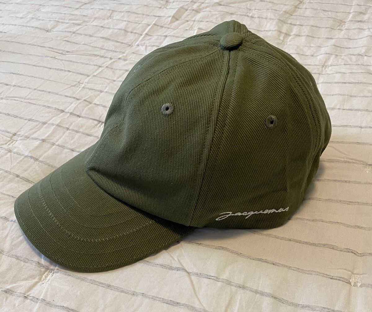 Jacquemus JACQUEMUS Les Classiques La Casquette Green Cap NWT Size ONE SIZE - 1 Thumbnail