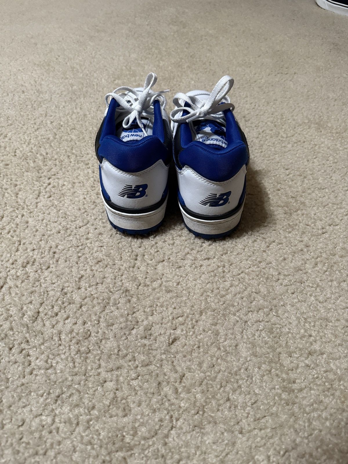 New Balance New Balance 550 Blue White Team Royal Size US 10.5 / EU 43-44 - 5 Thumbnail