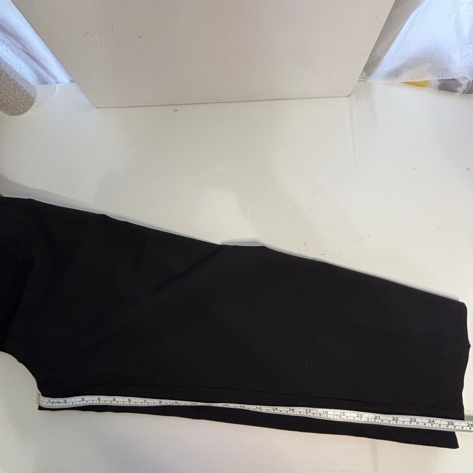 Other Briggs New York Black Pull-On Pants Size 14 Elastic Waist Size 36" / US 14 / IT 50 - 10 Thumbnail