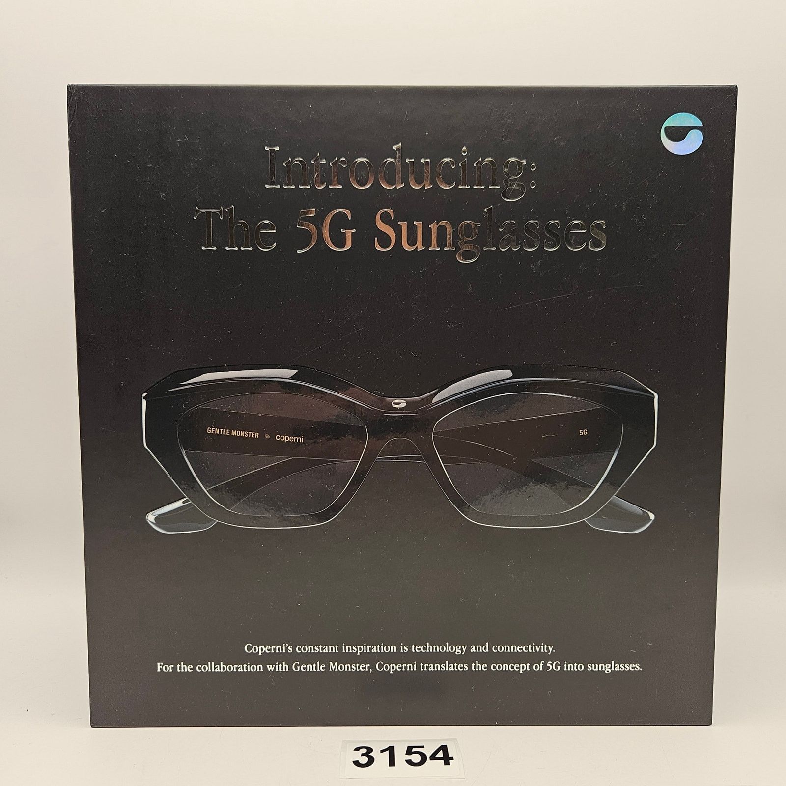 Gentle Monster GENTLE MONSTER X COPPERNI 5G 01 BLACK SUNGLASSES LIMITED ED. Size ONE SIZE - 2 Thumbnail