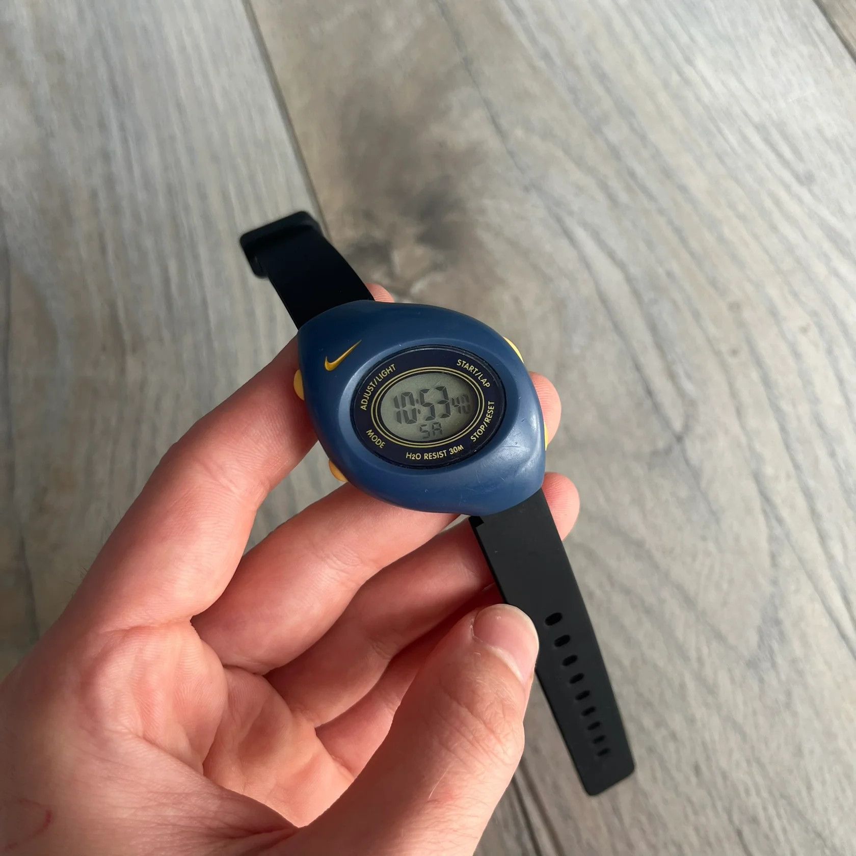 Nike Nike Triax Junior 2000's Blue Digital Watch Size ONE SIZE - 5 Thumbnail