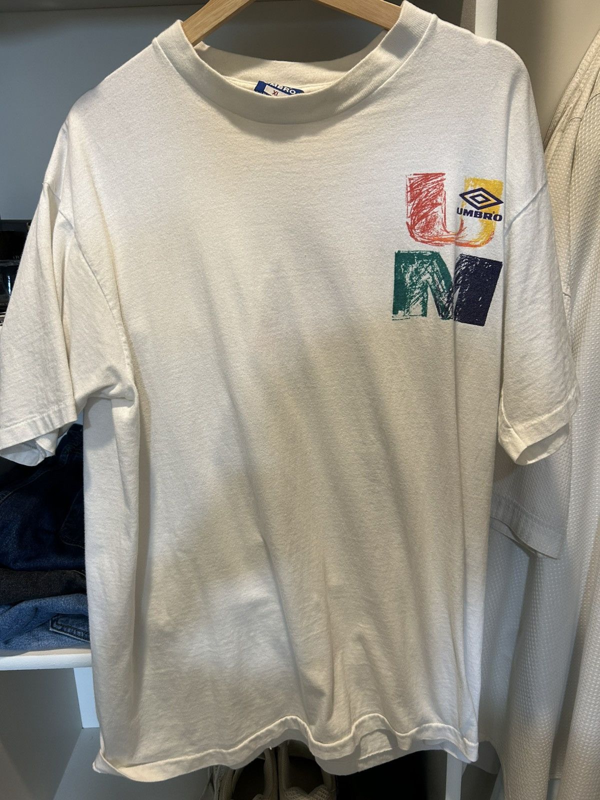 Umbro Vintgae umbro color tee Size US XL / EU 56 / 4 - 1 Thumbnail