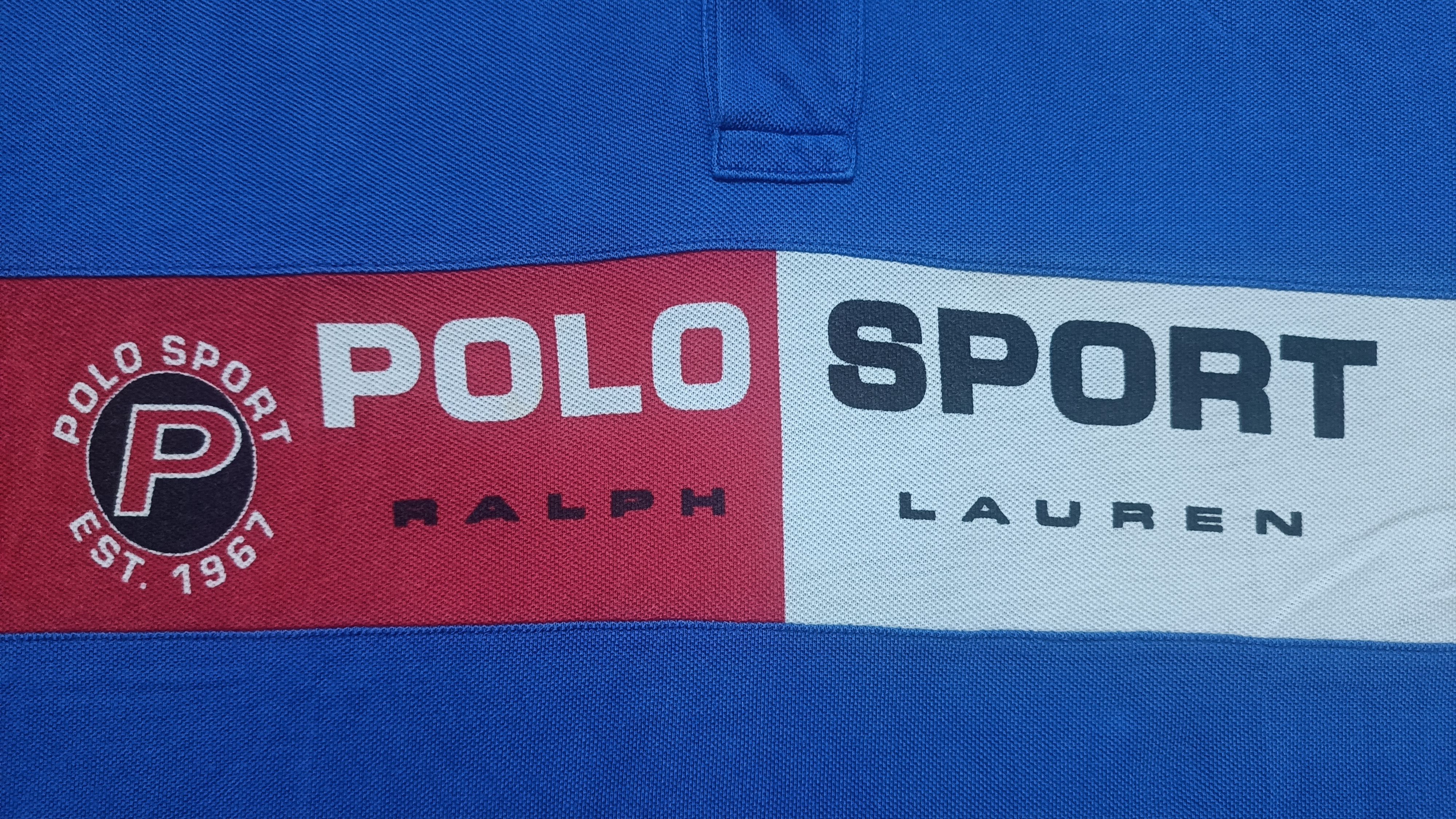 Polo Ralph Lauren 🔥🔥 Rare Vintage Polo Sport Ralph Lauren Polo Tee Size US L / EU 52-54 / 3 - 5 Thumbnail