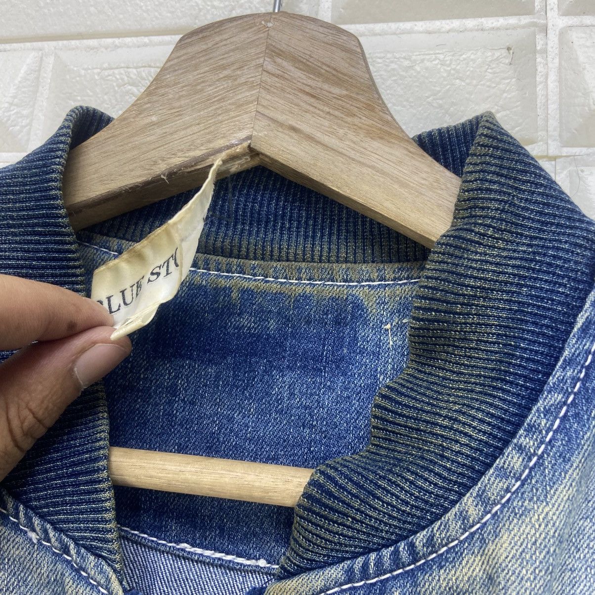 Japanese Brand Blue Story Street Fashion Native Soft Denim Bomber Style Size US S / EU 44-46 / 1 - 22 Thumbnail
