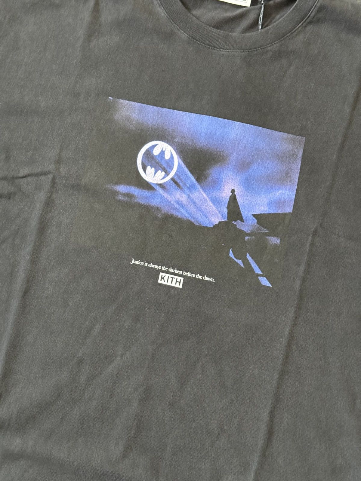 Kith KITH Batman Justice khm032745-001 Vintage Tee Black Sz Large Size US L / EU 52-54 / 3 - 2 Thumbnail