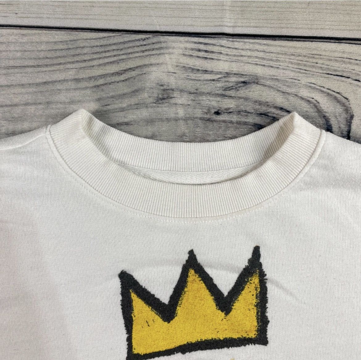 Forever 21 Jean Michel Basquiat Dinosaur Big Logo Sweatshirt Size US M / EU 48-50 / 2 - 5 Thumbnail