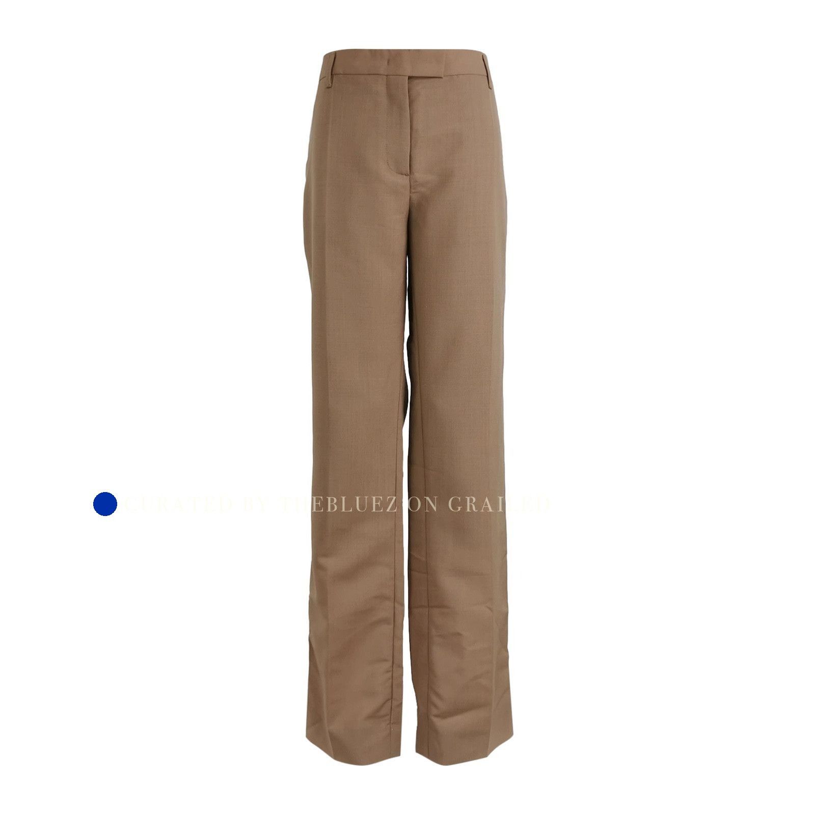 Prada Beige Mohair Blend Trousers, Size 28 Size US 28 / EU 44 - 1 Thumbnail