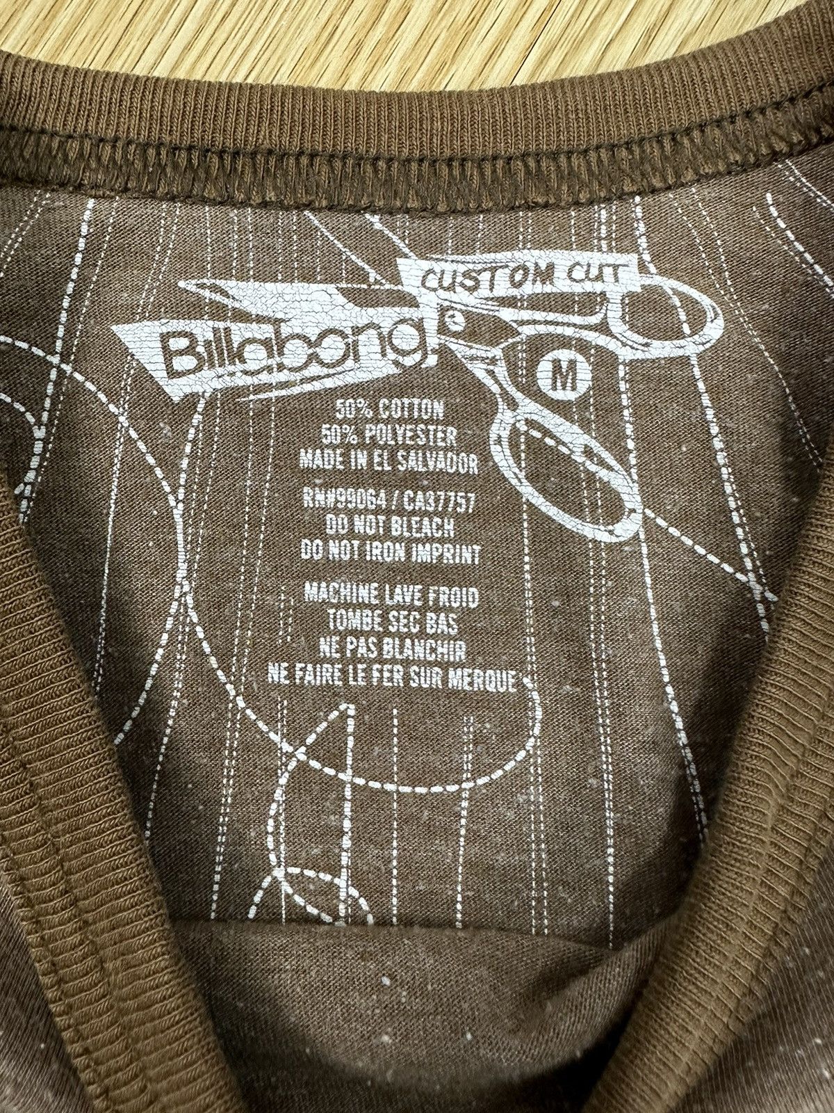 Billabong Billabong Custom Fit TShirt A662 Size US M / EU 48-50 / 2 - 7 Thumbnail