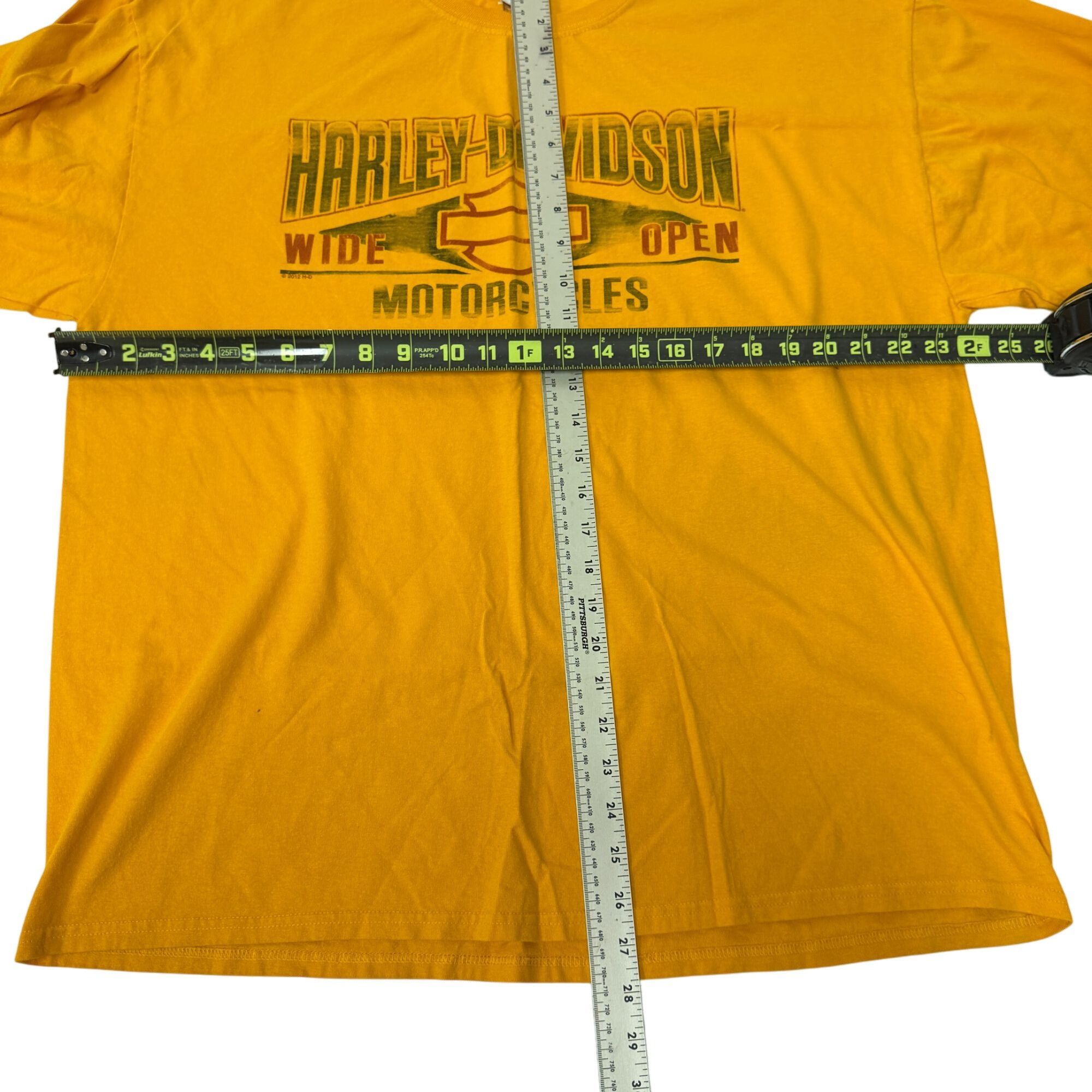 Harley Davidson H-D Motorcycle Chesapeake Maryland Biker SPELLOUT L/S Shirt Size US XL / EU 56 / 4 - 9 Thumbnail