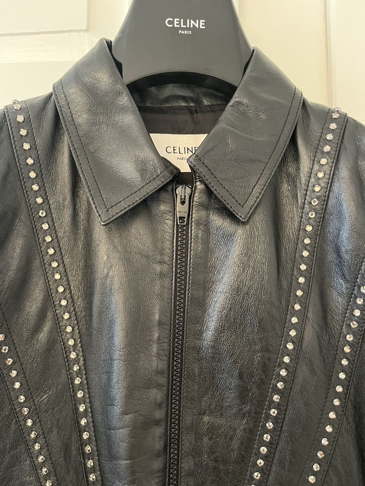 Celine Celine SS19 Rhinestone Jacket Size US S / EU 44-46 / 1 - 3 Thumbnail