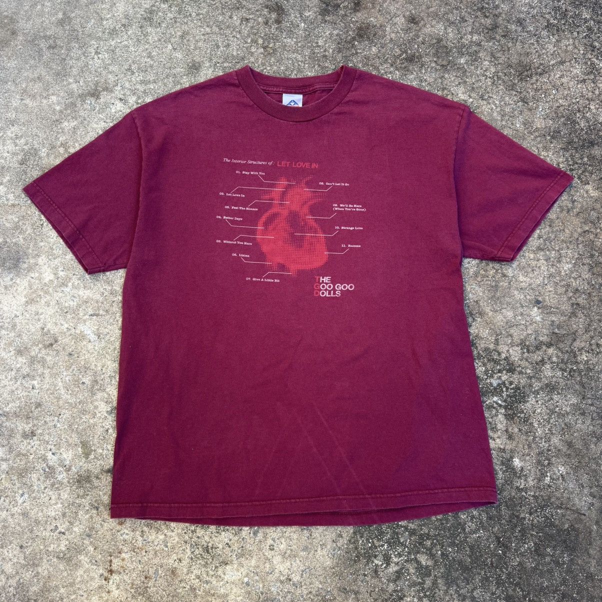 Vintage Vintage Y2K 2006 Goo Goo Dolls Let Love In Music Band Tee Size US XL / EU 56 / 4 - 2 Thumbnail