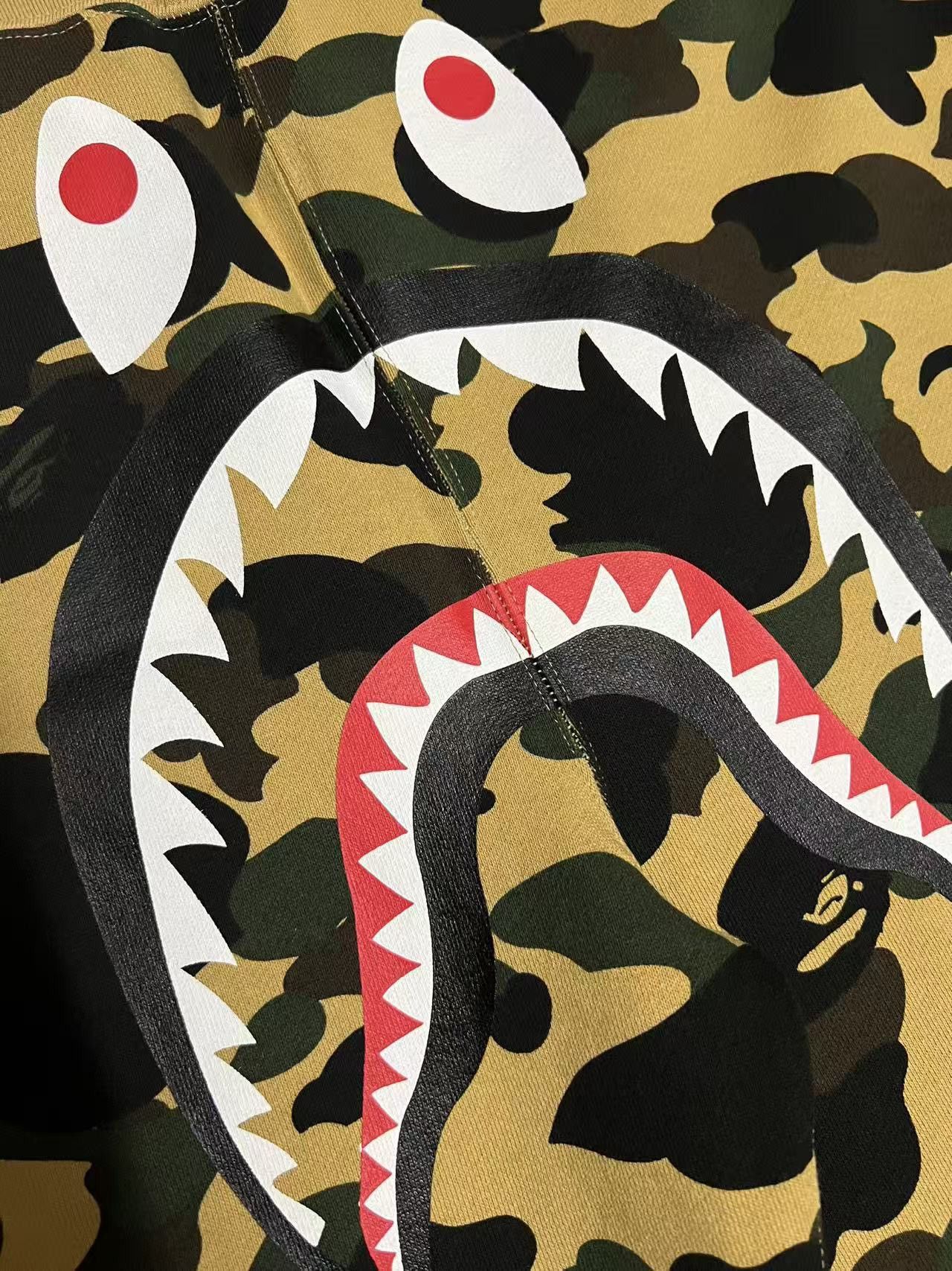Bape BAPE CAMO SHARK PANT Size US 33 - 3 Thumbnail