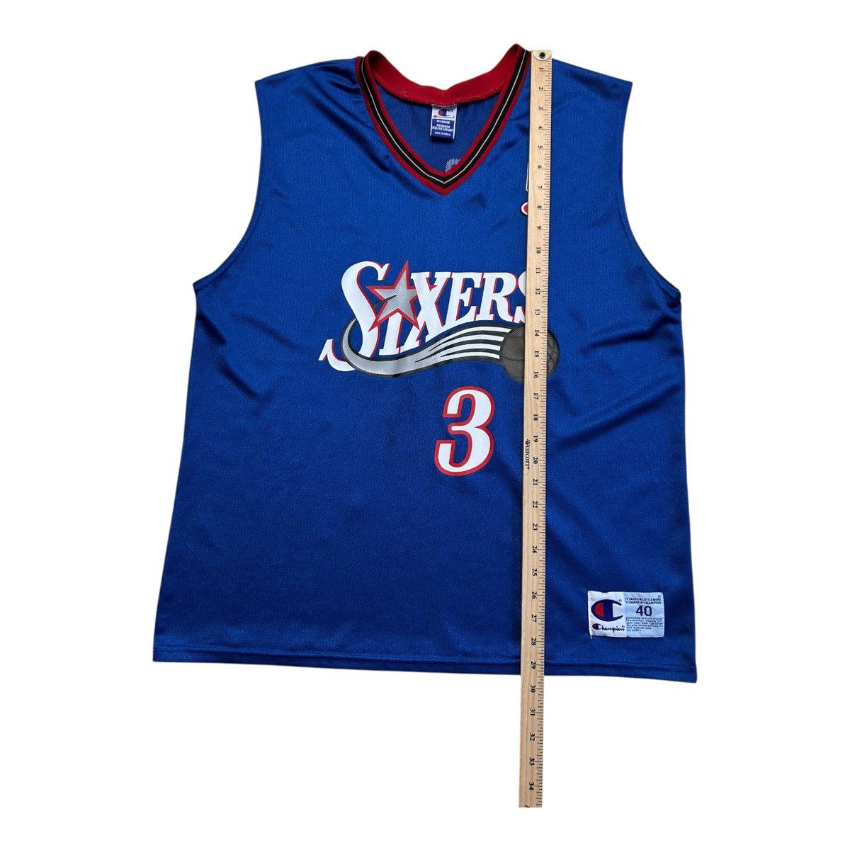 Champion Iverson #3 Jersey Size medium Size US M / EU 48-50 / 2 - 5 Thumbnail