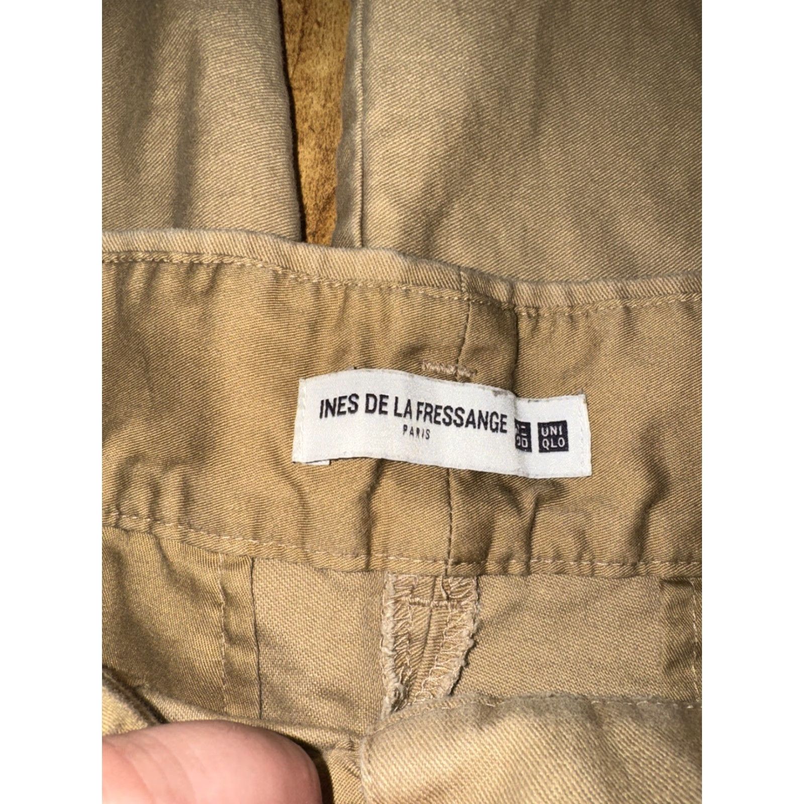 Uniqlo Uniqlo Chino Pants Mens 28x30 Tan Brown Straight Casual Regular 28 Ines De La Fressange Size 28" / US 6 / IT 42 - 6 Thumbnail
