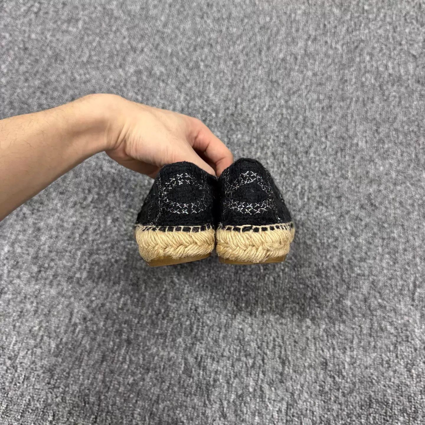 Chanel Chanel CC Wool Moccasin 37 99 New Size US 6.5 / IT 36.5 - 5 Thumbnail