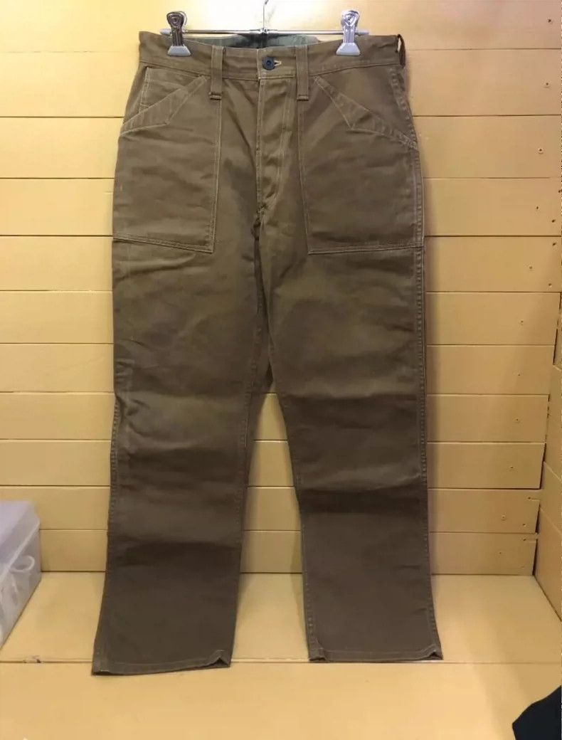Freewheelers Medium-pound high-density vulcanised dyed wor