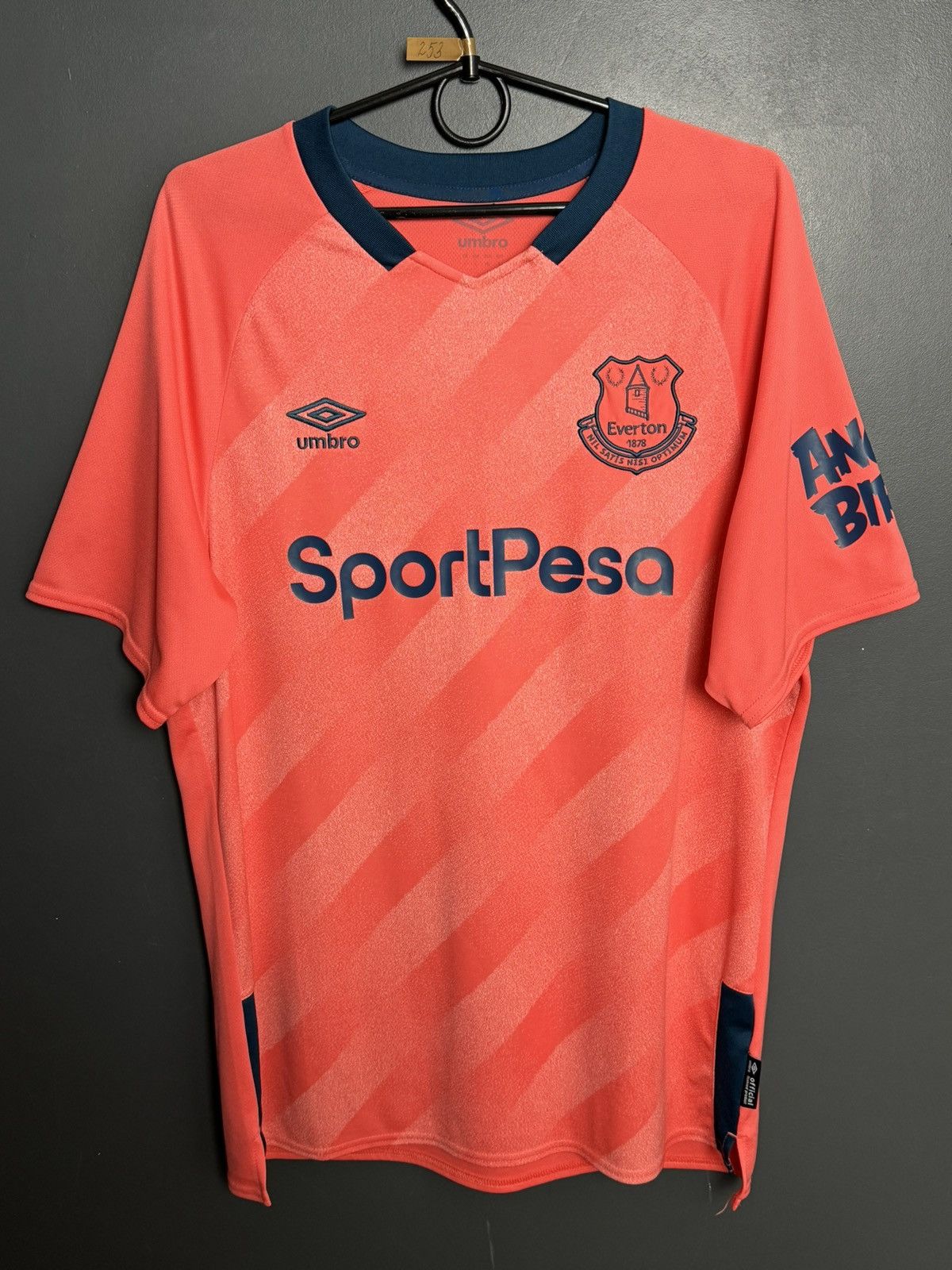 Umbro Everton 19/20 Away Football Jersey Size US L / EU 52-54 / 3 - 1 Thumbnail