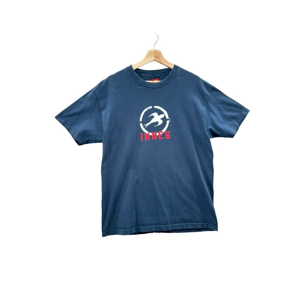 Vintage Vintage 1990's Innes Skateboarding Graphic Tee Size US L / EU 52-54 / 3 - 1 Thumbnail