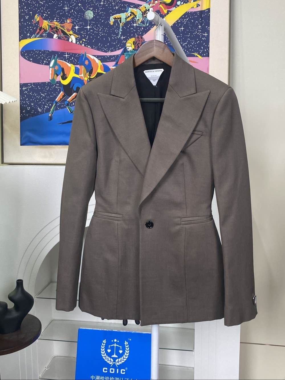 Bottega Veneta Bottega Veneta Salon 02 Wool Blazer Size 38 Size XS / US 0-2 / IT 36-38 - 1 Thumbnail