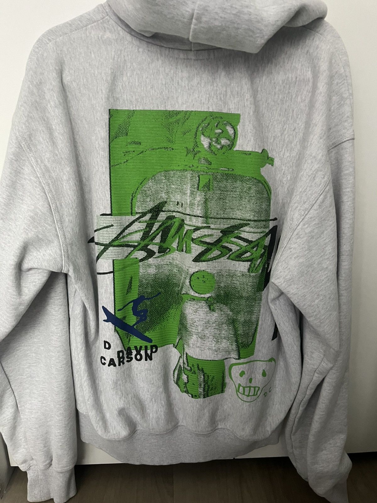 Stussy Stussy David Carson Hoodie Size US L / EU 52-54 / 3 - 2 Thumbnail
