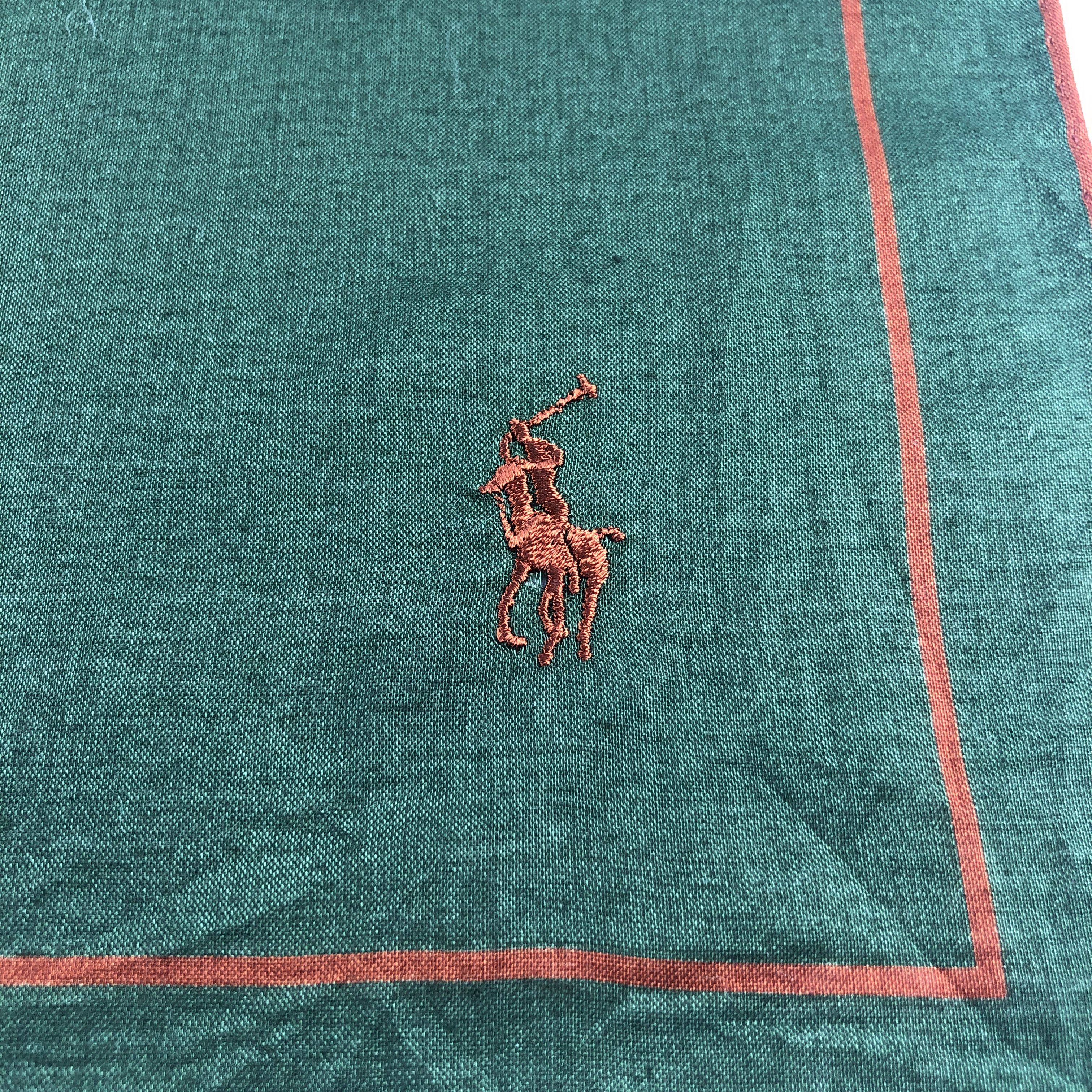 Polo Ralph Lauren × Vintage Polo Ralph Lauren Handkerchief Neckerchief Bandana H2622 Size ONE SIZE - 3 Thumbnail
