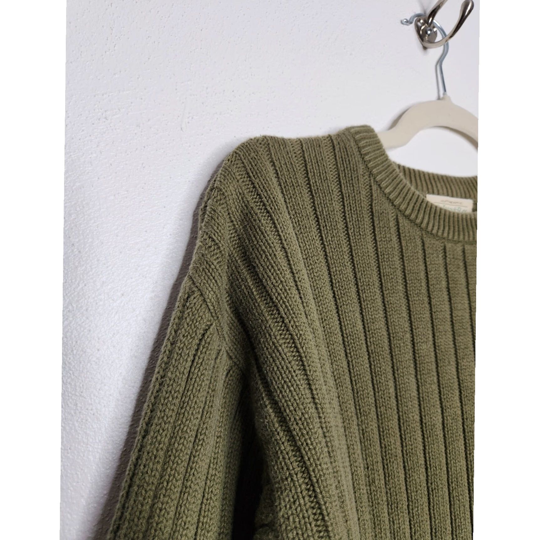 Vintage VINTAGE St Johns Bay Crewneck Sweater Green Unisex Adults M Pullover Nature Earth Tones Grunge Skate 90s Size US M / EU 48-50 / 2 - 3 Thumbnail