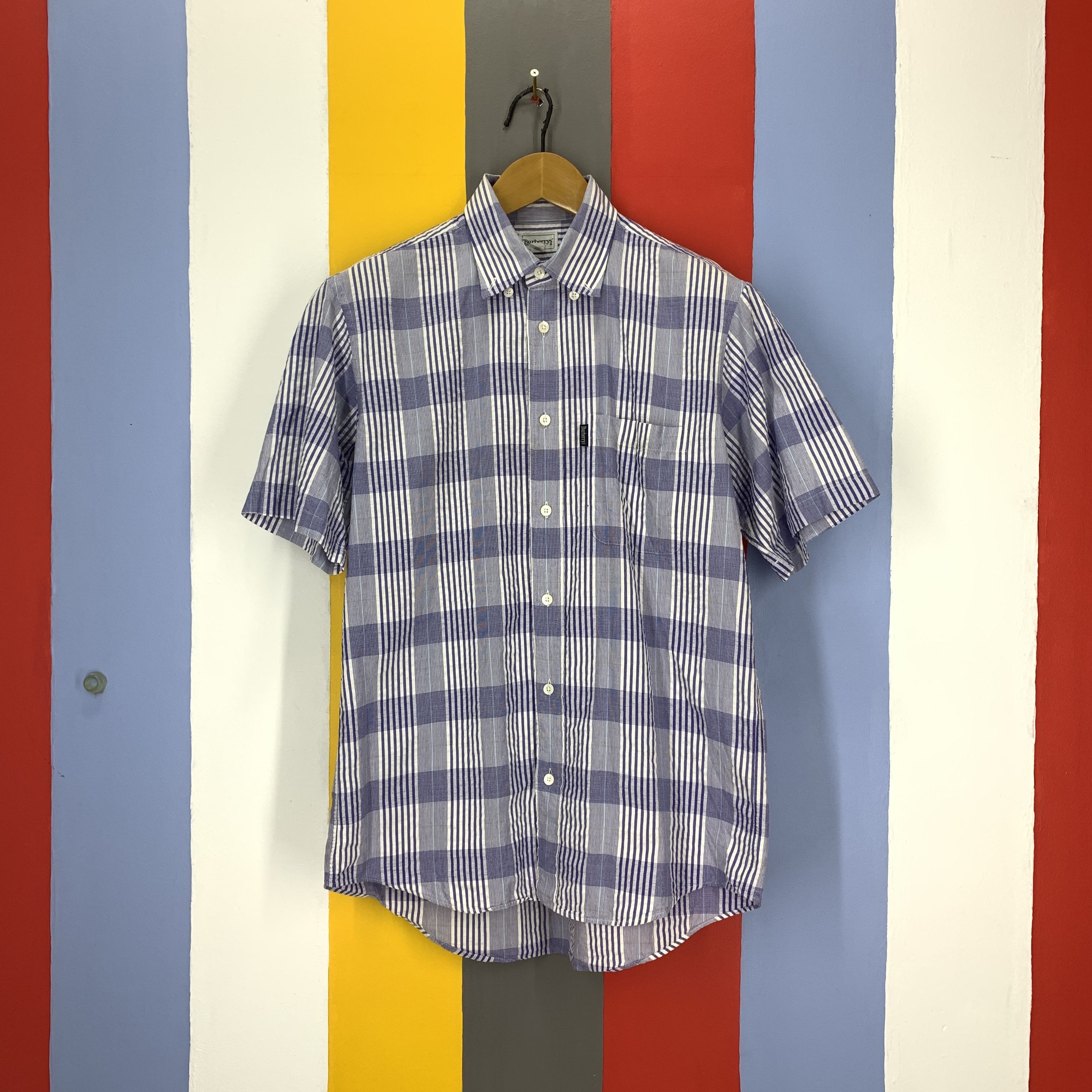 Burberry BURBERRYS Checked Shirt #1900/09 Size US M / EU 48-50 / 2 - 1 Thumbnail