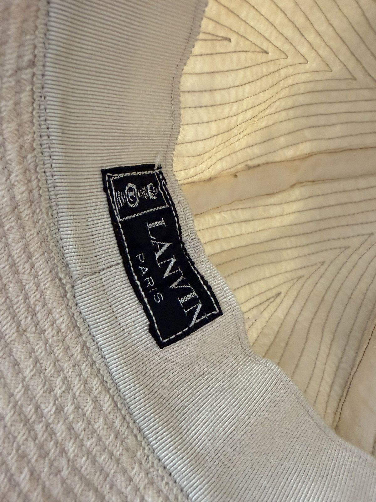 Lanvin Lanvin Linen Bucket Hat Size ONE SIZE - 6 Thumbnail