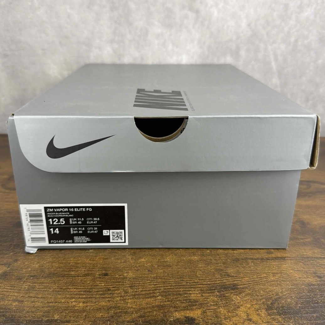 Nike Nike Zoom Mercurial Vapor 16 Elite FG Racer Blue FQ1457-446 Size US 12.5 / EU 45-46 - 9 Thumbnail