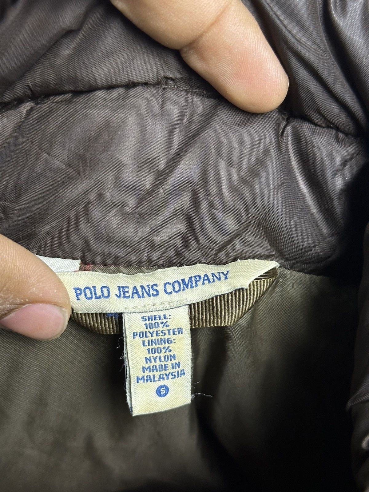 Polo Ralph Lauren Polo Ralph Lauren Fur Puffer Sleeveless Jacket Size US S / EU 44-46 / 1 - 10 Thumbnail