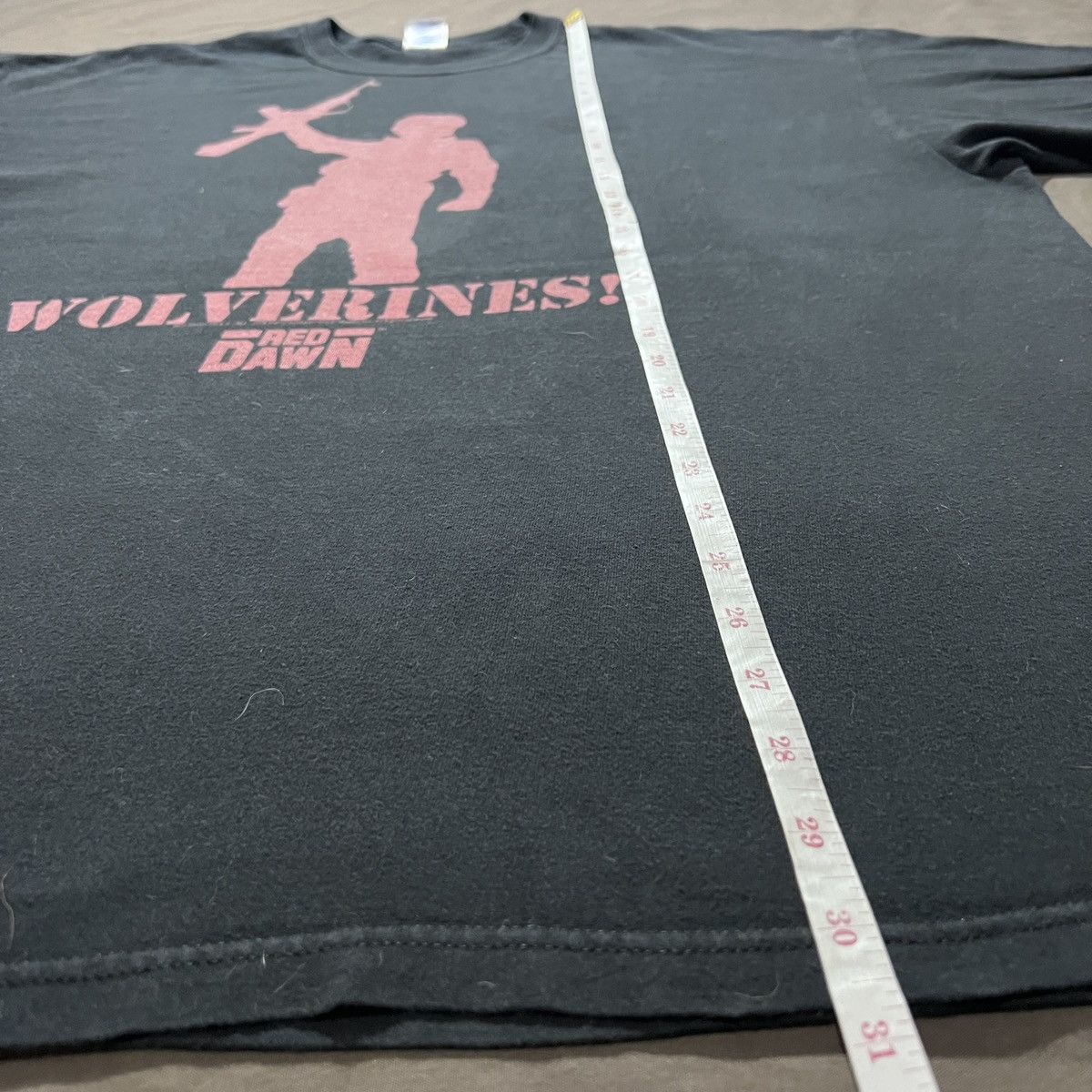 Vintage Vintage Y2K Red Dawn Wolverines military movie Tee 2XL AK 47 Size US XXL / EU 58 / 5 - 11 Thumbnail