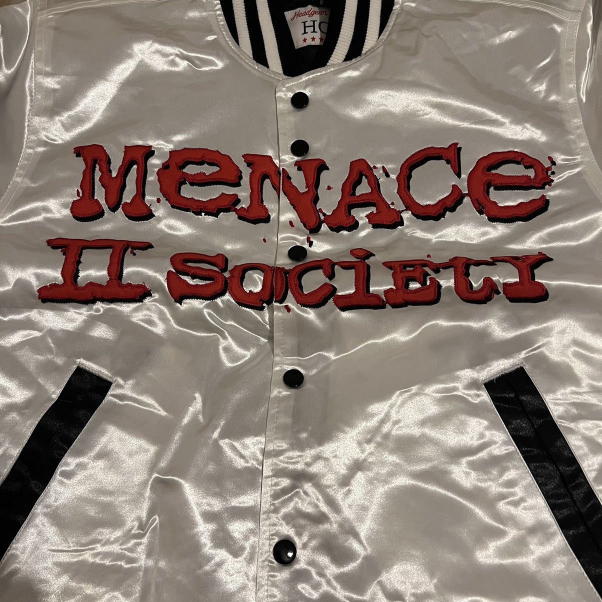 Menace × Other MENACE TO SOCIETY HEADGEAR CLASSIC VARSITY JACKET Size US S / EU 44-46 / 1 - 3 Thumbnail