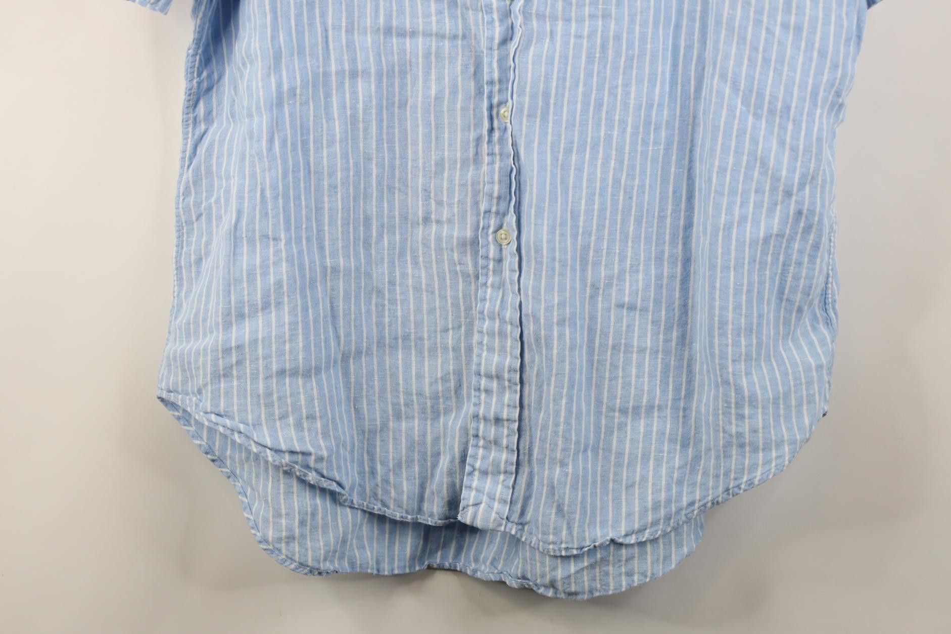 Polo Ralph Lauren Vintage 90s Ralph Lauren Short Sleeve Button Down Shirt Size US L / EU 52-54 / 3 - 3 Thumbnail