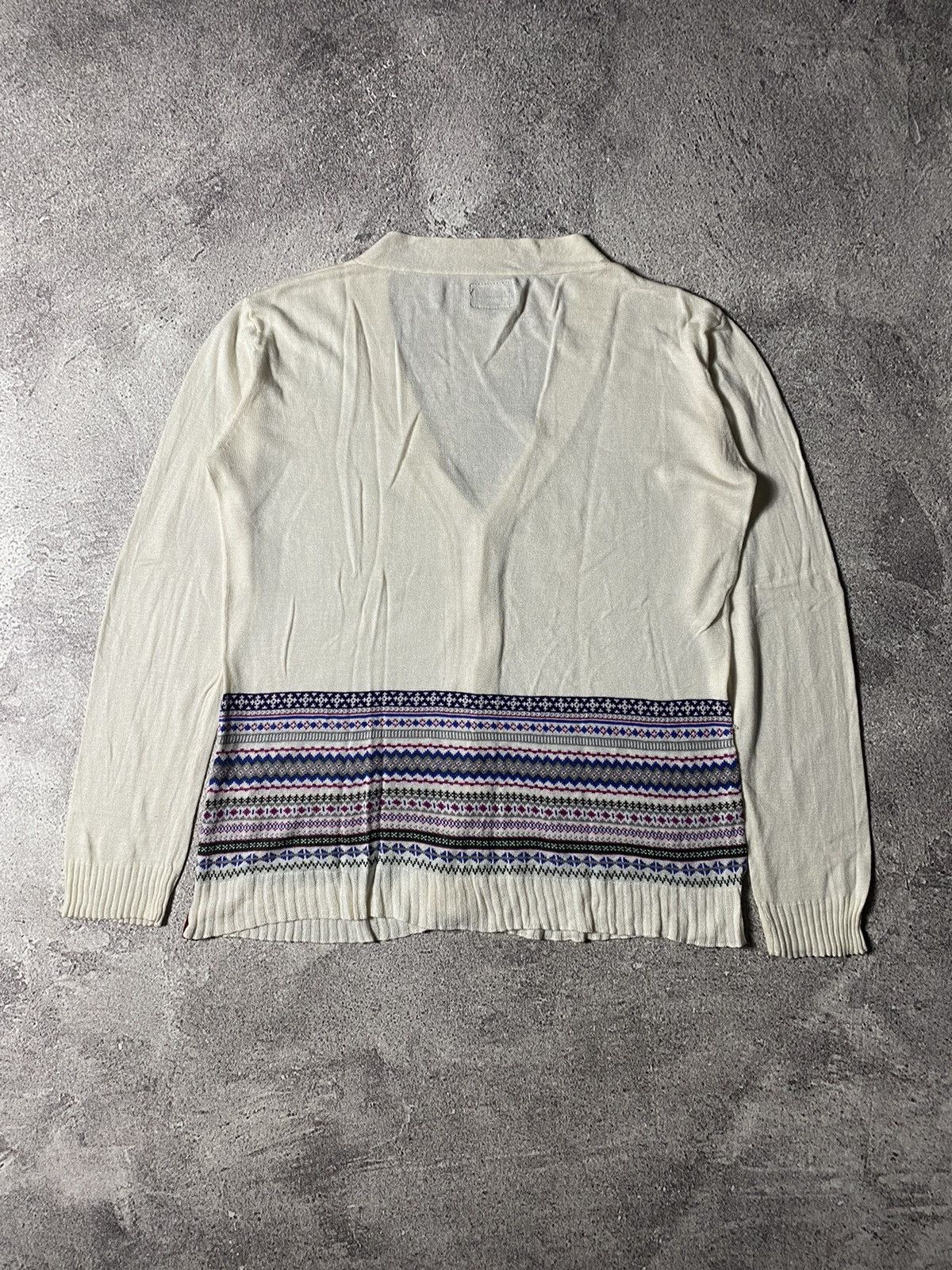 Designer × Japanese Brand × PPFM PPFM Cardigan Rare Design Size US L / EU 52-54 / 3 - 6 Thumbnail