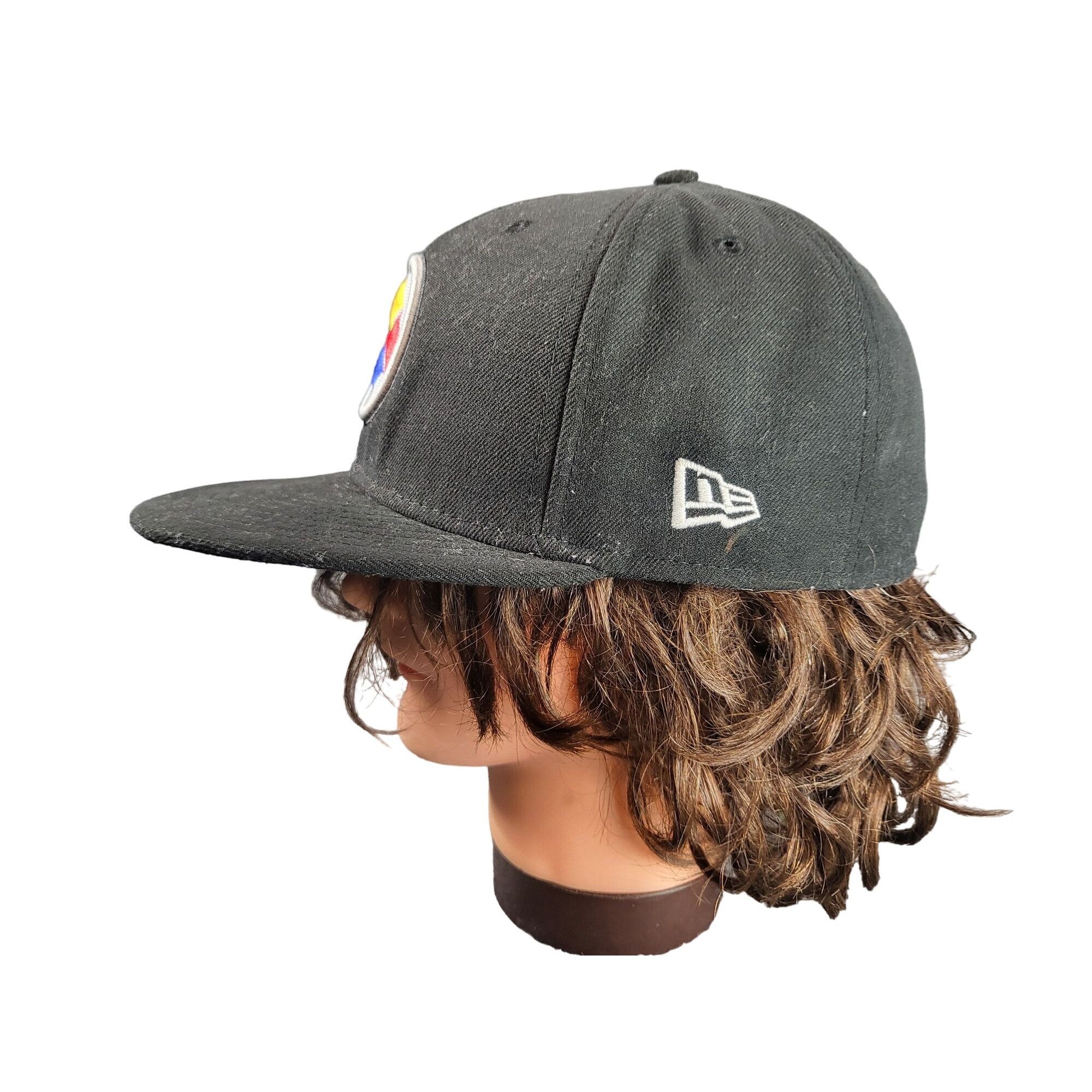 New Era Pittsburgh Steelers New Era Fitted Hat Men Sz 7 1/4 Black NF Size ONE SIZE - 2 Thumbnail