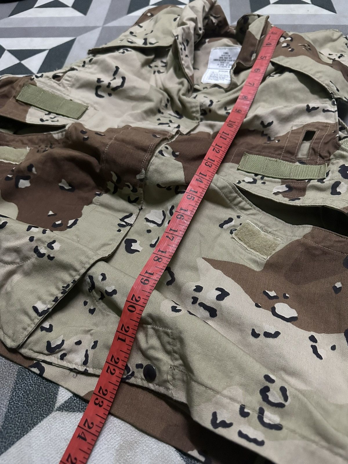 Vintage Vintage army camouflage vest Size US XS / EU 42 / 0 - 10 Thumbnail