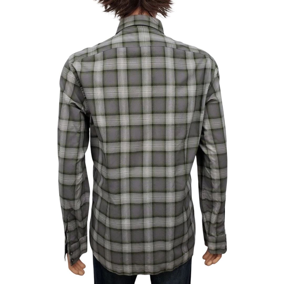 John Varvatos John Varvatos Star USA Plaid Shirt L Long Sleeve Button up Size US L / EU 52-54 / 3 - 9 Thumbnail