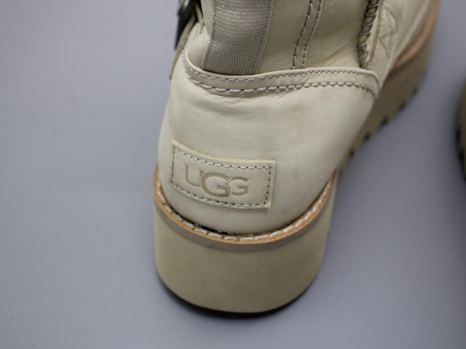 Ugg Genuine UGG Women Punk Chunky Buckle Goth High Ankle Boots Size US 8 / IT 38 - 6 Thumbnail