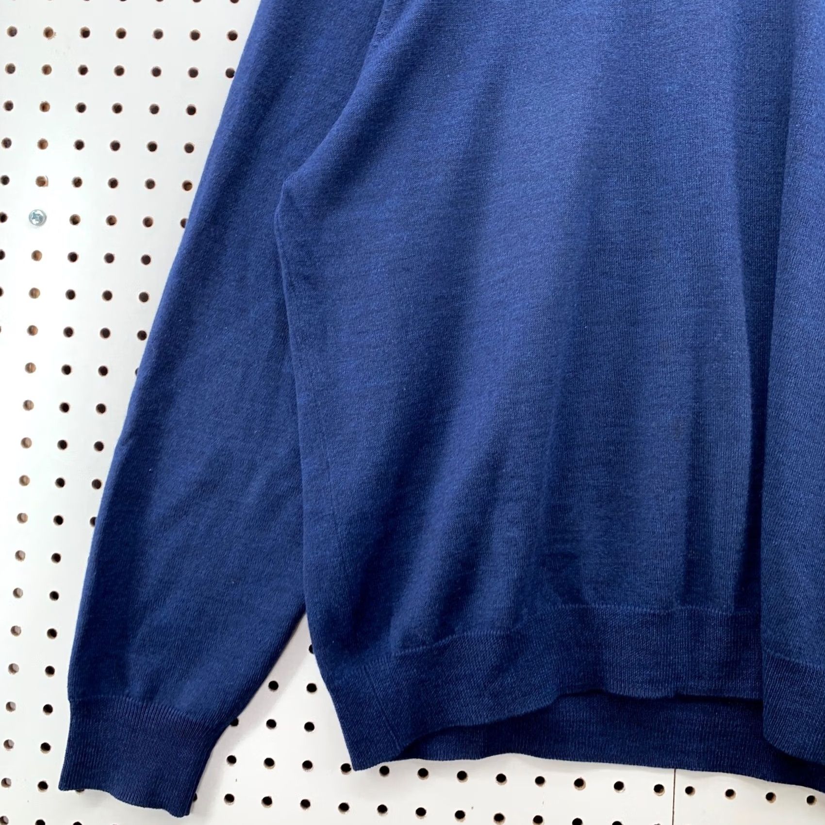 Vintage Kenneth Roberts Platinum 100% Wool Sweater Men XL Blue V-Neck Pullover Size US XL / EU 56 / 4 - 4 Thumbnail