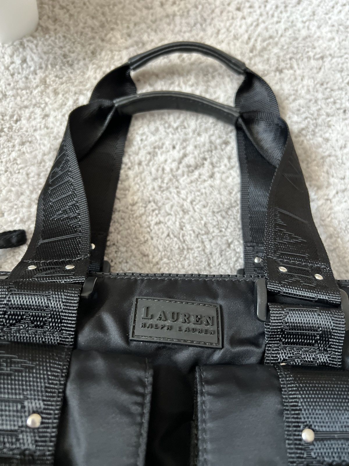 Designer × Ralph Lauren Vintage Ralph Lauren Black Bag Size ONE SIZE - 3 Thumbnail