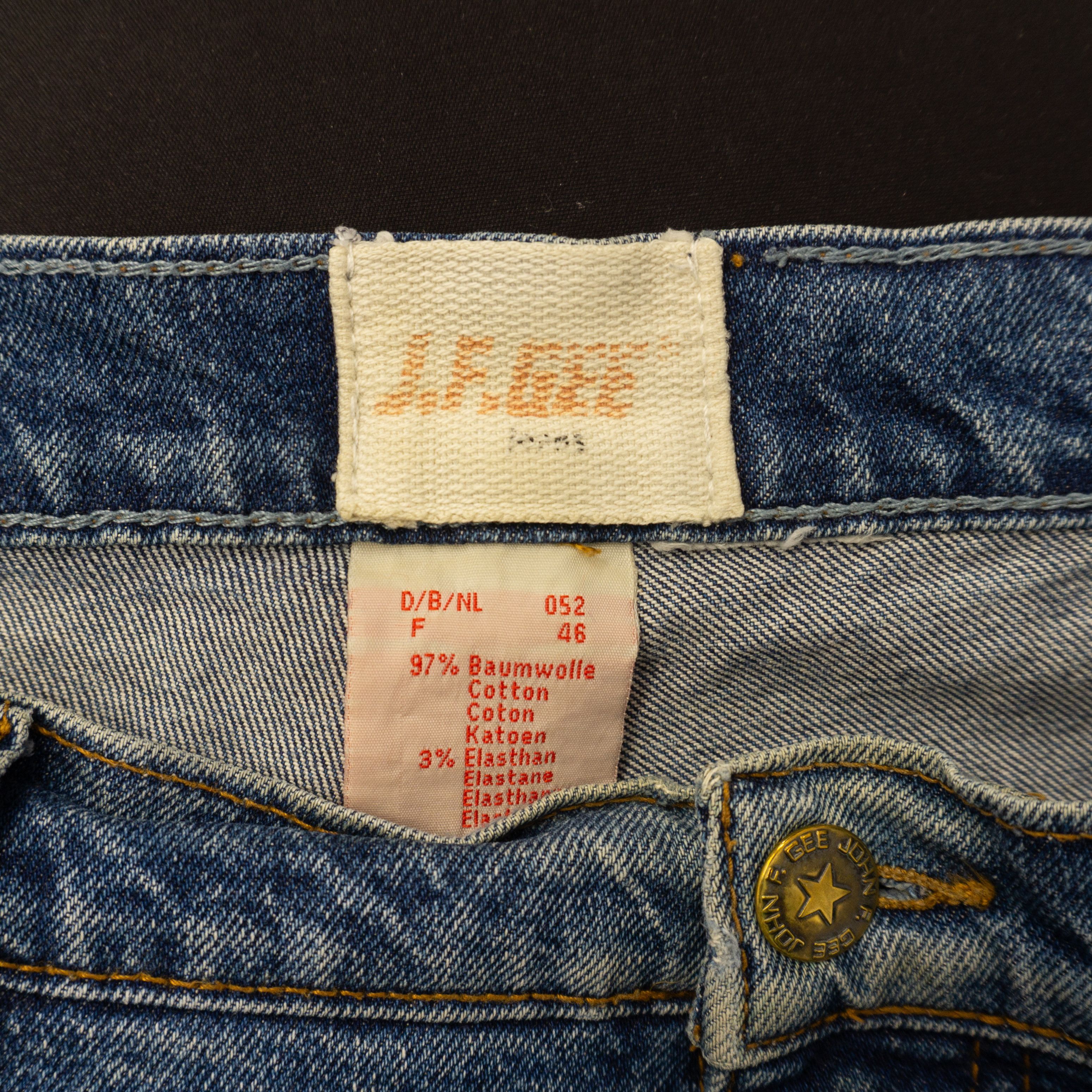 Vintage John F. Gee Vintage Baggy Washed Jeans Size US 36 / EU 52 - 3 Thumbnail