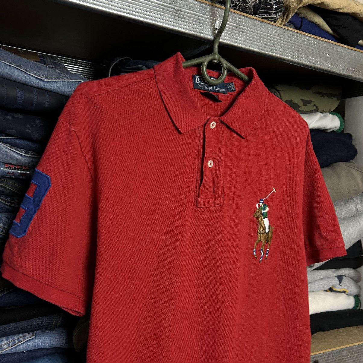 Polo Ralph Lauren Vintage Polo Ralph Lauren Big Pony number 3 y2k polo Size US M / EU 48-50 / 2 - 2 Thumbnail