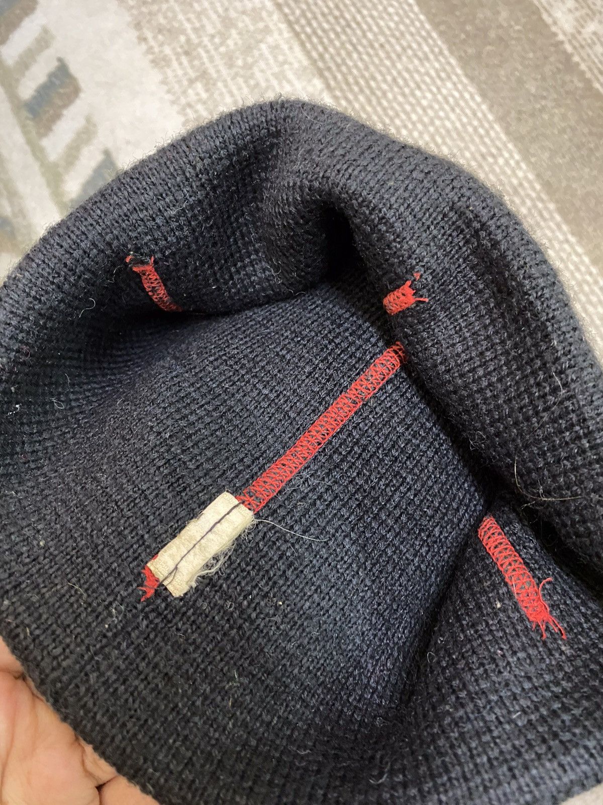 Japanese Brand × Vintage Vintage Freeessel Spellout Beanie Hat Size ONE SIZE - 5 Thumbnail